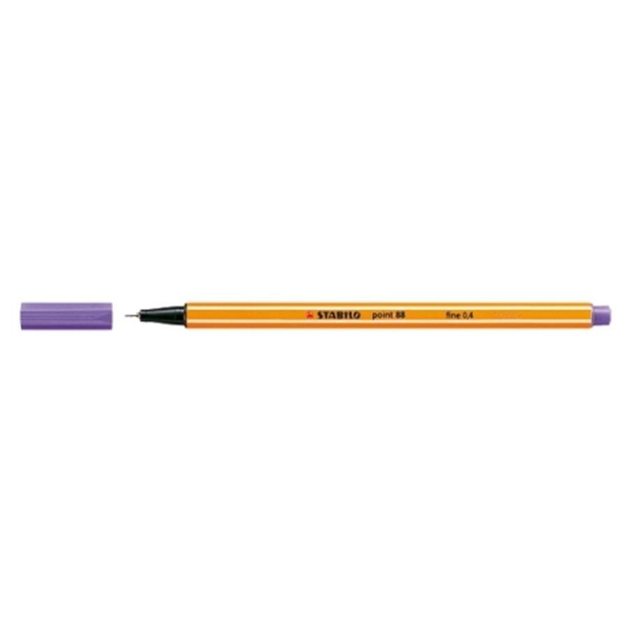 FINE PEN POINT 88 VIOLET BOX OF 10 STABILO 88/55 STABILO